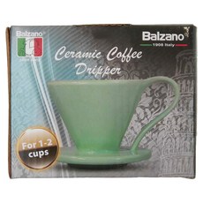 Balzano陶瓷咖啡濾杯, 蘋果綠 1~2杯, 1個