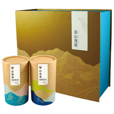 龍源茶品 鑫龍源 茶山漫遊杉林溪高山茶葉禮盒, 150g, 2罐, 1盒