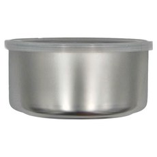 let's cook 樂司廚品 圓型不鏽鋼保鮮便利盒, 12 x 6cm, 1個