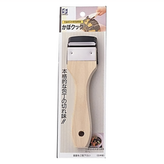 小柳產業 手作天然木柄南瓜刨刀 不鏽鋼, 1個