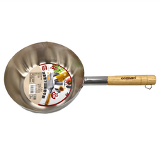 GOZENBO 御膳坊 加長型ST雪平鍋, 20cm, 1個, 不鏽鋼色