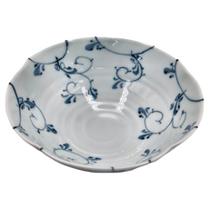 佐和陶瓷 一藏青唐草姬碗 容量180mL, 藏青唐草, 1個