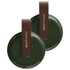 WESTWOOD 無毒維他命盒 砂金石綠 4格 便攜藥盒, 2個