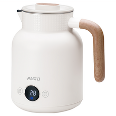 RASTO LED顯示智能恆溫觸控雙層不鏽鋼快煮壺 1L, AE3