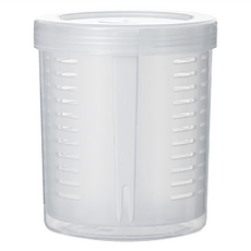 FaSoLa 便攜式PP保鮮雙層 沙拉罐水果杯800ml*2個