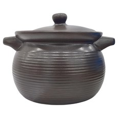 新食器 台灣製 陶瓷鍋 5.3L，耐溫範圍:-5-140度，適用於微波爐、洗碗機、烘碗機, 28.5cm, 1個, 黑色