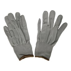 貼身工作手套, 大號(9 x 22.5cm), 灰色, 1組