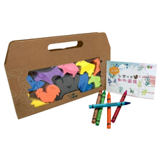 TWO BOO 二寶地墊 台灣生態桌遊小動物16件組 1.5kg, 1組