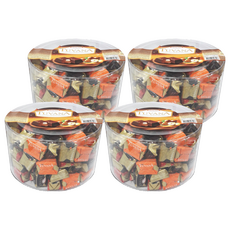 tayas 方形巧克力 榛果風味, 1kg, 4桶