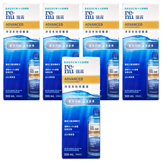 BAUSCH LOMB 博士倫 瑞霖 淨潔多效保養液, 500ml, 5瓶