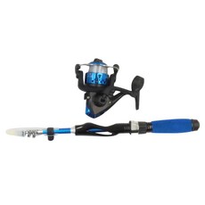 迷你路亞釣竿 直柄紡車輪, 收納長度(31cm) + 釣竿長度(110cm), 收納長度(31cm) + 釣竿長度(110cm), W0011a