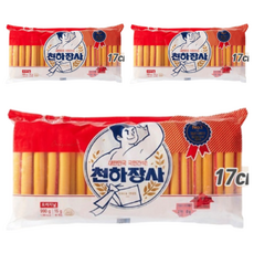 Chunhajangsa 火腿天下壯士原味香腸 Set (15g x 66個), 990g, 3袋