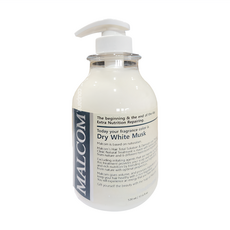 MALCOM 瑪律科姆 自然植萃柔敏香氛潤髮乳 激情白麝香, 520ml, 1瓶