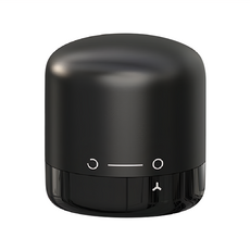 FANCY LIFE 旋轉密封瓶塞 紅酒塞, 黑色, 1個