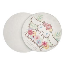收納王妃 三麗鷗珪藻土吸水杯墊, 大耳狗 花草, 1個
