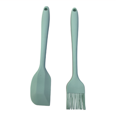 FaSoLa 矽膠刮刀油刷套裝組 耐高温無異味 優選矽膠材質 耐溫-40°-230°C, 刮刀 + 油刷, FA-HO-155, 1組