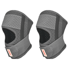 AOLIKES 奧力克斯 開孔護膝 彈簧支撐, M, 2個, 黑色