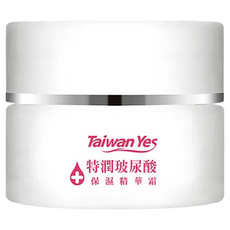 Taiwan Yes 台海生技 特潤玻尿酸保濕精華霜, 50ml, 1罐