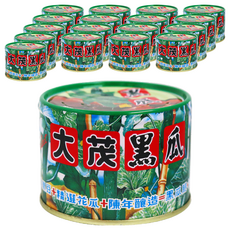 大茂 黑瓜 170g 台灣傳統風味 清脆爽口 開胃小菜, 18罐
