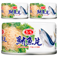 愛之味 鮪魚片, 185g, 3罐