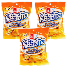 e.Ben 一本 雞蛋布丁果凍, 320g, 3袋