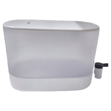 ecoco 意可可 冷水壺 加大容量 適用於裝水、飲料等, 白色, 4L, 1個