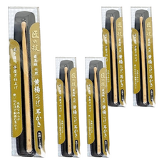 GREEN BELL 綠鐘 羽毛煤竹耳扒, 1支, 5支