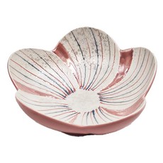 向付 日本製 寬14.5cm / 高6cm 滿水容量: 250mL 陶瓷, 結晶桃花, 1個