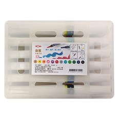 萬事捷 金蔥彩繪毛筆組, 多色, 1組