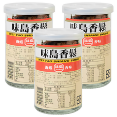 味島 香鬆 海蝦香味, 52g, 3罐