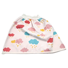 日本竹纖維隔尿褲隔尿裙 防水學習褲, M(36 x 17cm), 繽紛雲朵裙, 1件