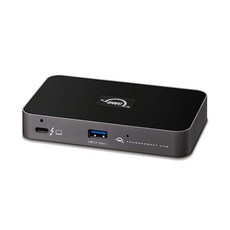OWC Thunderbolt 4 Hub 集線器 OWCTB4HUB5P, 灰色/黑色, 1個