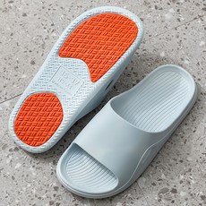 Well Life 悅生活 Best buy 一體成形吸盤式EVA止滑拖鞋 2雙, 36-37, 淺藍色