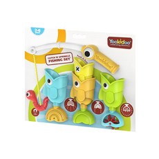 Yookidoo 戲水玩具 小漁夫釣魚趣, 1組, 2-6歲