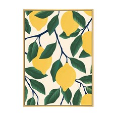 牆面裝飾畫, 50x70cm, 木色