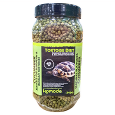 komodo 科摩多 陸龜飼料 小黃瓜口味, 340g, 1罐