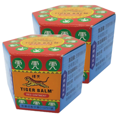 TIGER BALM 虎標 萬金油 紅, 10g, 2罐
