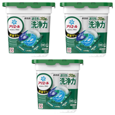 ARIEL 日本原裝進口 Pro 4D 酵素極淨洗衣膠囊 室內晾衣型 平輸版, 11顆, 3盒