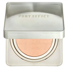 PONY EFFECT 零暗沉柔霧持久水氣墊, SPF50 高效防曬, 持久保持妝容, 打造無瑕妝感, 02, 1件