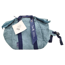 Take Me 3Way多功能媽媽包，超輕量+防潑水, 麻花藍, 37 x 24-44 x 14.5cm