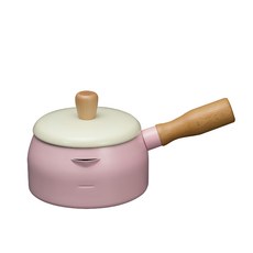 SILWA 西華 時尚木柄牛奶鍋 ESW-014SDP , 14cm, 粉色, 1個