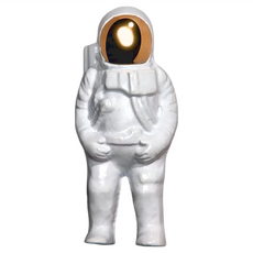 DOIY Houston 太空人開瓶器, 14x7.5x6 cm, 鋅合金, 白色, 1個