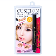 STAR KING 星之冠 按壓氣墊粉底筆 03 深膚色，輕點拍 0負擔，薄透無瑕肌, 03 深膚, 1支