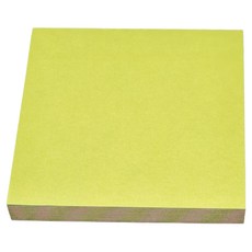 N次貼 四色循環便條本 3x3 in / 76x76 mm 100張/本 隨手撕, 螢光黃色 + 藍色 + 綠色 + 粉色, 6組