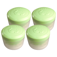 DOOBY 大眼蛙 神奇自動粉撲盒, 旋蓋設計, 台灣製造, 4個