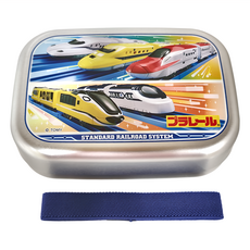 Skater 金屬鋁蒸飯盒便當盒 97 x 134 x 42mm 370ml, 鐵道王國, 1個