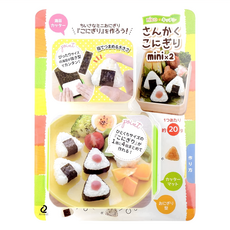 Arnest Nico 便利小三角飯團模 Set, 一次製作4個, 每個約20g, 72250, 1組