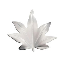 SALUS 佐藤金屬 楓葉筷架 68 x 41 x 6mm, 銀色, 1個