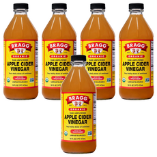 BRAGG 有機蘋果醋, 473ml, 5瓶