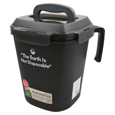 LocknLock 樂扣樂扣 廚餘回收桶 4.8L, 灰色, 1個